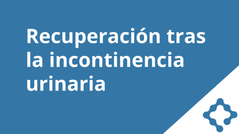 recuperacion incontinencia urinaria
