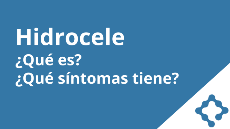 que es hidrocele