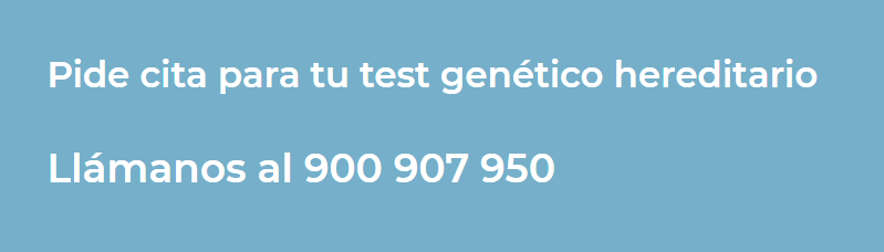 test genetico cancer