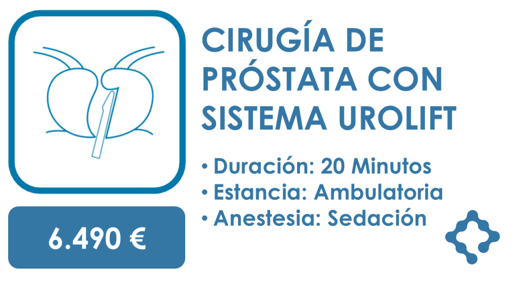 Cirugía de Próstata con Sistema Urolift Madrid