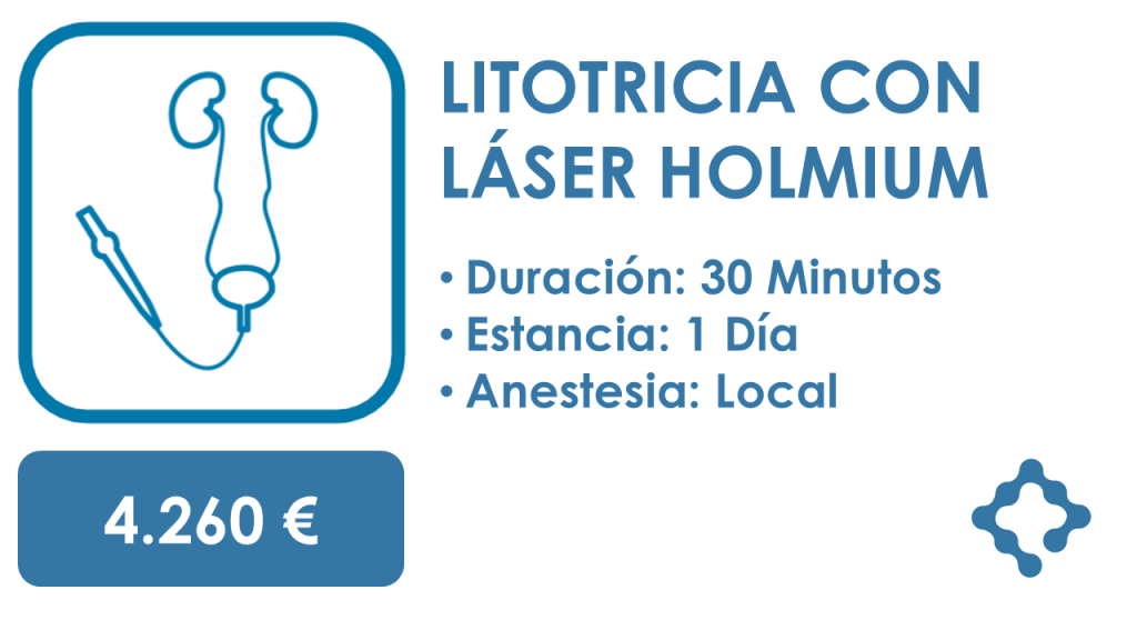 Litotricia con Láser Holmium Madrid